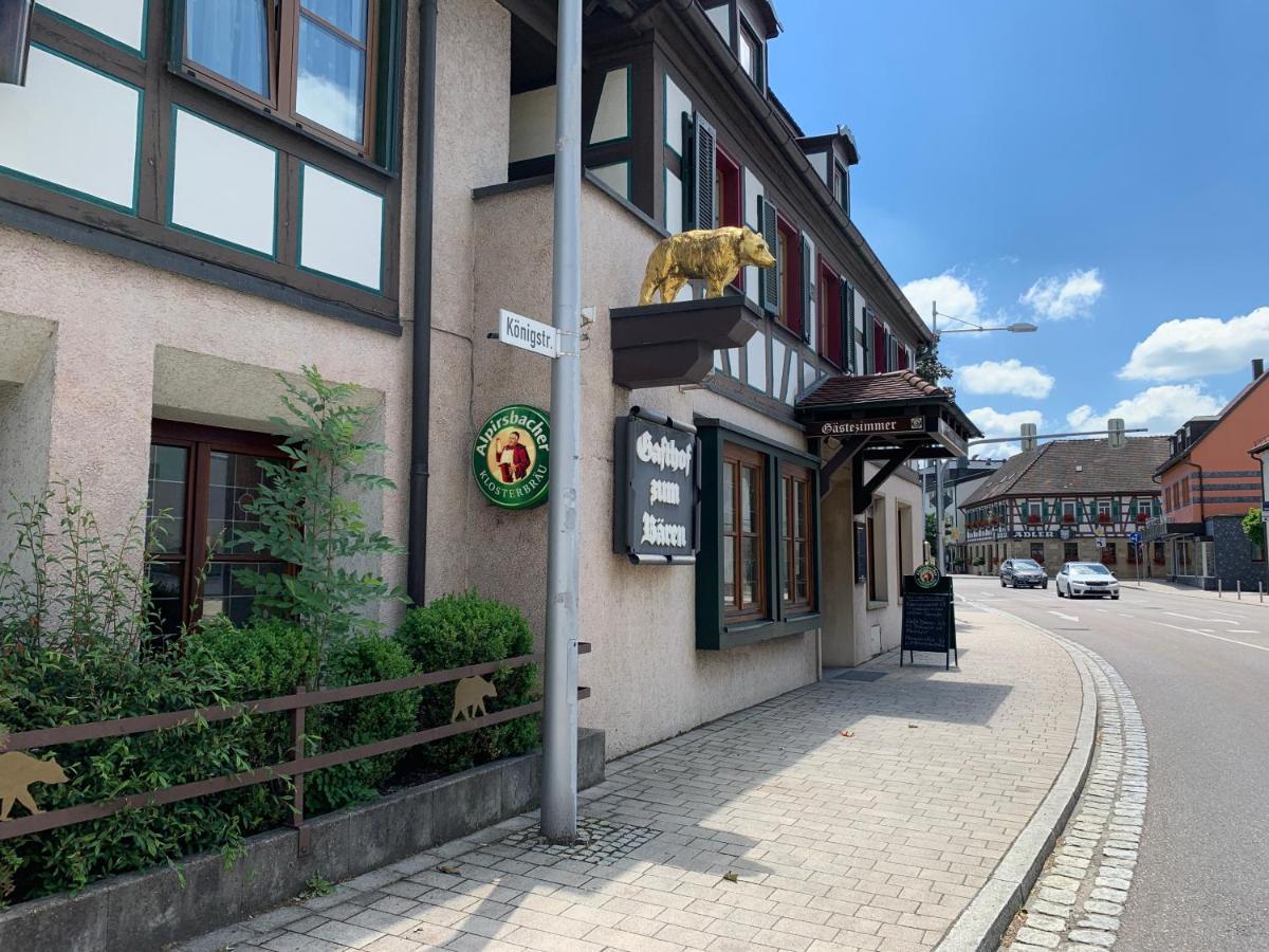 Gasthof Zum Baeren Asperg Kültér fotó